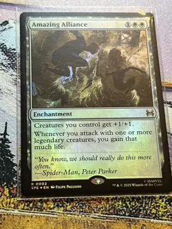 Amazing Alliance Foil Mtg Spider-Man Magic The Gathering - Image 3