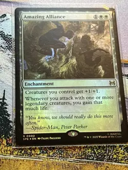 Amazing Alliance Foil Mtg Spider-Man Magic The Gathering - Image 4