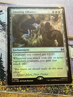 Amazing Alliance Foil Mtg Spider-Man Magic The Gathering - Image 5