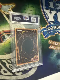 Yugioh! Buster Blader YAP1-EN006 Ultra Rare Limited Edition PSA Graded MINT 9 - Image 2