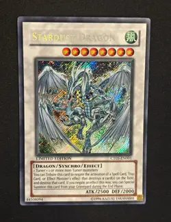 Yu-Gi-Oh! Stardust Dragon CT05-EN001 2008 Collectors Tin Promo Foil Limited - Image 1