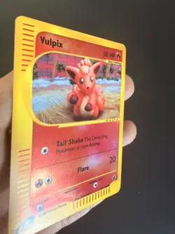 Vulpix 136/165 Expedition Base Set Reverse Holo e-Reader Series Vintage WOTC LP+ - Image 3