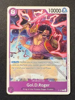 Gol.D.Roger (Store Tournament 2025 Vol. 4) P-107 One Piece TCG - Image 1