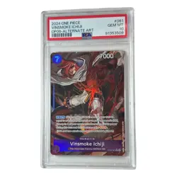 One Piece Wings of The Captain Vinsmoke Ichiji OP06 #061 Alternate Art PSA 10 - Image 1