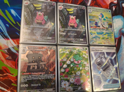 Pokemon TCG Pitch Black Slowbro Primarina Fomantis Iron LOT of 6 NM MINT RAW - Image 2