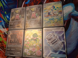 Pokemon TCG Pitch Black Slowbro Primarina Fomantis Iron LOT of 6 NM MINT RAW - Image 3