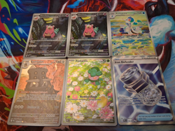 Pokemon TCG Pitch Black Slowbro Primarina Fomantis Iron LOT of 6 NM MINT RAW - Image 4