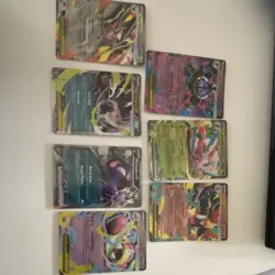Pokemon TCG Pitch Black EX lot - Darkrai, Chandelure, Morpeko, Slowbro etc(x7) - Image 1