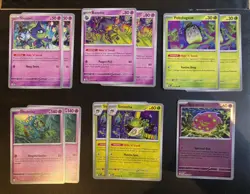 Pokemon TCG Pitch Black Hide 'n' Sneak Ghost Lot Dhelmise Banette Sinistcha NM - Image 1