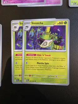 Pokemon TCG Pitch Black Hide 'n' Sneak Ghost Lot Dhelmise Banette Sinistcha NM - Image 4