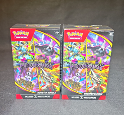 Pokemon TCG Mega Evolution: Pitch Black Booster Bundle Box Lot of 2 - Image 1