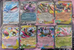 Pokemon TCG Pitch Black Lot Of 8 Ex's Inc. Wailord,Morpeko,Mega Zeraora,Slowbro - Image 1