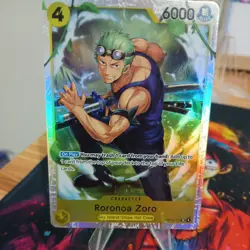 Roronoa Zoro OP15-113 SR Adventure on Kami's Island One Piece Card English NM/M - Image 1