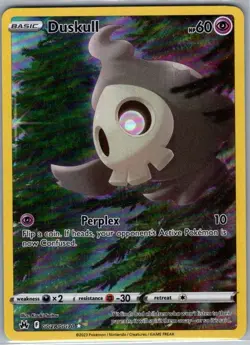 Duskull GG28/GG70 SWSH: Crown Zenith: Galarian Gallery - Pokemon Card - NM - Image 1