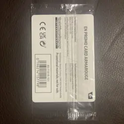 New Rare Armarouge Pokemon Best Buy Promo Card 2026 Pre-release Pitch Black - Image 2