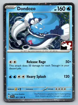 Dondozo Holo Rare Prize Pack Series Cards 061/198 NM - Image 1