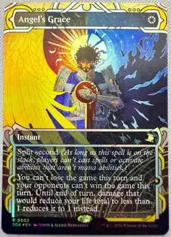 Angel's Grace FOIL - NM - MTG Secrets of Strixhaven Mystical Archive SOA #2 Rare - Image 1