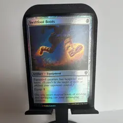 Wizards of the Coast MTG Swiftfoot Boots Foil CLB 339/361 Uncommon Artifact - Image 1