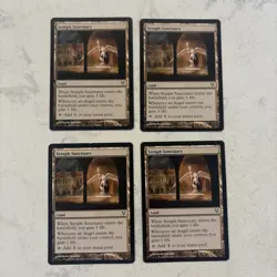 Magic the Gathering MTG Seraph Sanctuary Play Set Of 4 - Image 1