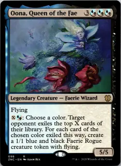 Oona, Queen of the Fae 98 Commander: Zendikar Rising MTG NM - Image 1
