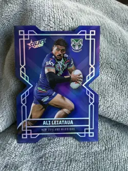 2026 NRL Select League Heroes Colours Diecut Ali Leiataua CD202 Warriors - Image 1