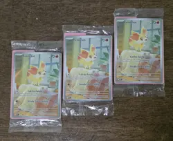 Pokemon Fennekin 080 - Black Star PROMO Sealed IN HAND Chaos Rising ETB (3) - Image 1