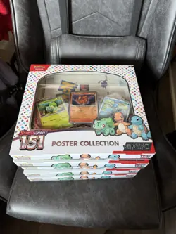 Pokemon 151 Poster Collection Box Sealed Brand New - Lot of 5 - Image 3