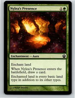 Magic the Gathering Nylea's Presence Theros MTG Free Shipping! - Image 1