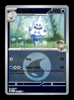 N's Vanillish (Energy Symbol Pat 050/217 Ascended Heroes Pokemon Reverse Holo NM - Image 1