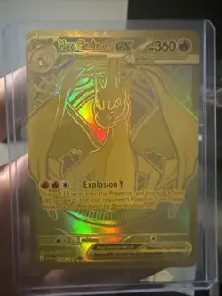 Mega Charizard Y ex 294/217 Me: Ascended Heroes Hyper Rare Pokemon TCG NM - Image 2