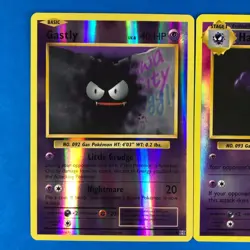 Gastly 47/108 + Haunter 48/108 Evolutions Pokemon 2016 Reverse Holo LOT NM - Image 2