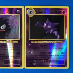 Gastly 47/108 + Haunter 48/108 Evolutions Pokemon 2016 Reverse Holo LOT NM - Image 3