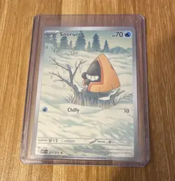 Nintendo Pokemon TCG Snorunt 227/217 Ascended Hero’s Eng 70 HP - Image 1