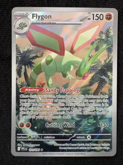 Flygon Illustration Rare ME02 Phantasmal Flames 101/094 NM Pokemon TCG Holo - Image 1