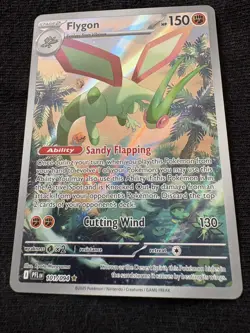 Flygon Illustration Rare ME02 Phantasmal Flames 101/094 NM Pokemon TCG Holo - Image 4
