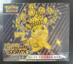 Pokemon Center Exclusive Elite Trainer Box Surging Sparks ETB SEALED - Image 1