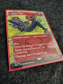 Spider-Punk Borderless MTG - Image 1