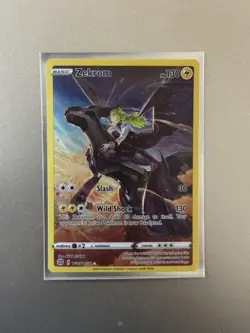 Pokemon Zekrom TG05/TG30 Swsh09: Brilliant Stars Trainer Gallery Holo - Image 1