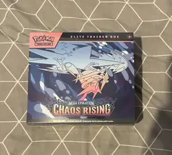 2026 Pokemon Mega Evolutions Chaos Rising Elite Trainer Box (ETB) Sealed - Image 1