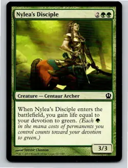 Magic the Gathering Nylea's Disciple Theros MTG Free Shipping! - Image 1
