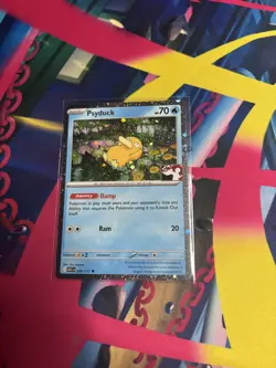 Psyduck 039/217 Prize Pack Series 9 Pokemon TCG League Play Stamped Cosmos NM - Image 1