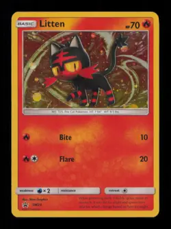 HOLO LITTEN - PROMO HOLO SM23 LP POKEMON - Image 1