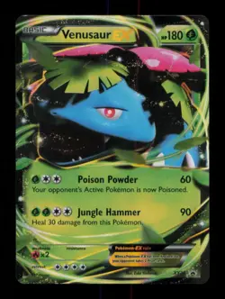 VENUSAUR EX PROMO HOLO XY28 LP POKEMON - Image 1