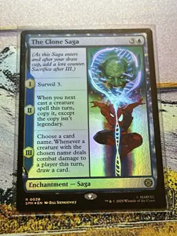 The Clone Saga Foil Mtg Spider-Man Magic The Gathering - Image 1