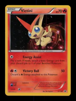 VICTINI PROMO HOLO XY189 LP POKEMON - Image 1