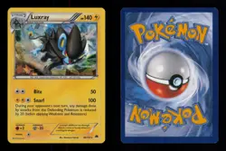 LUXRAY (CRACKED ICE HOLO) HOLO RARE 46/122 LP POKEMON - Image 3