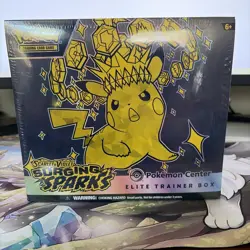 Pokemon Center Surging Sparks PC ETB Elite Trainer Box Factory Sealed Exclusive - Image 1