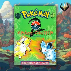 Grass Chopper Pokemon Base Set 2 Theme Deck - Image 1