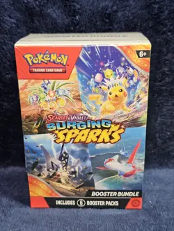 Pokemon TCG Surging Sparks Booster Bundle Scarlet and Violet 6 packs - Image 1