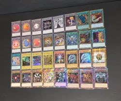 Yugioh! (32) Card lot All Holo, QCR, Platinum, Ultra, Secret - Image 1
